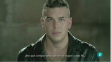 Mario Casas en una campaña contra la violencia de género