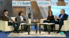 Los presentadores y sus dos invitados hablan sobre los viajes de Jesucristo